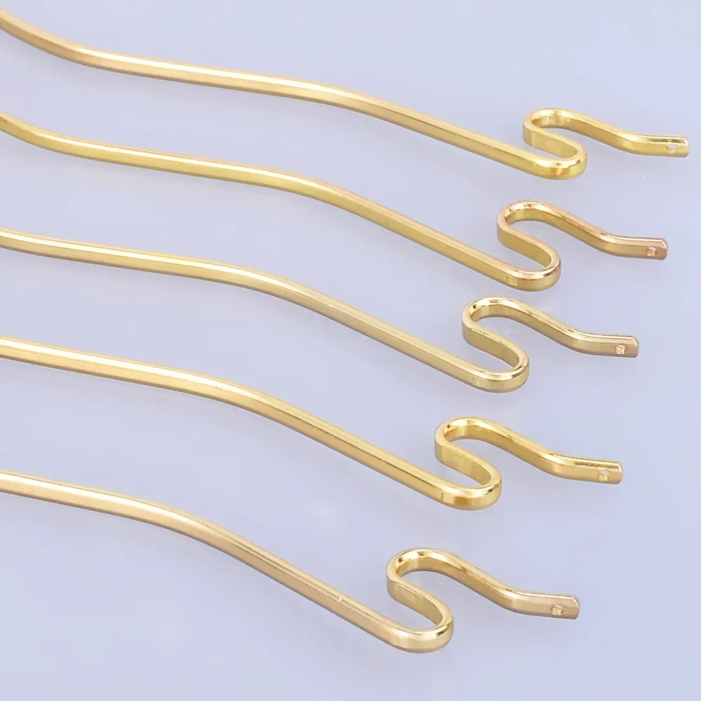 135mm Iron Snake Hair Stick Hair Pin Hair Clip Hair Stick minimalist modern Hair Accessory hair jewelry gold 10pcs