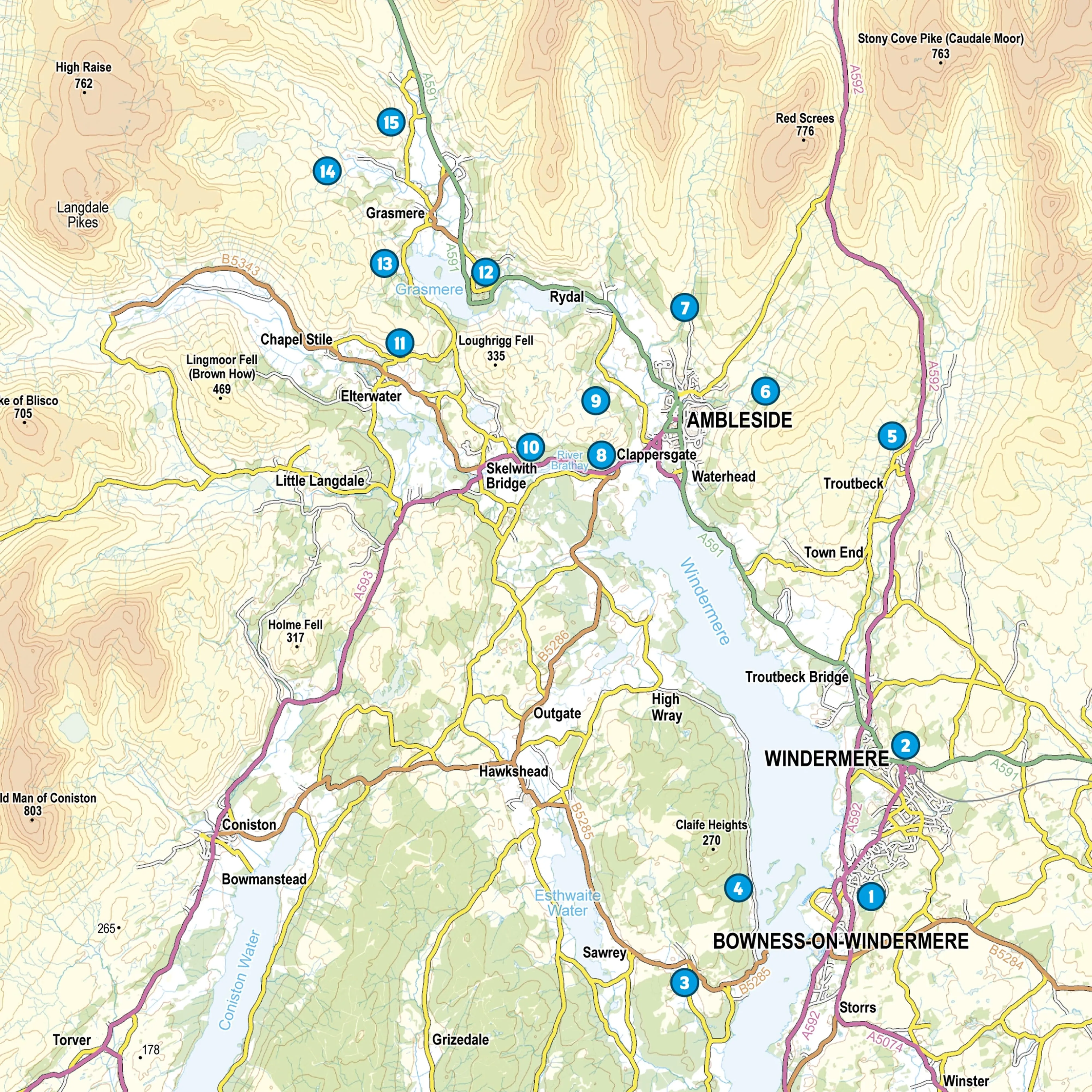 15 Short Walks in the Lake District