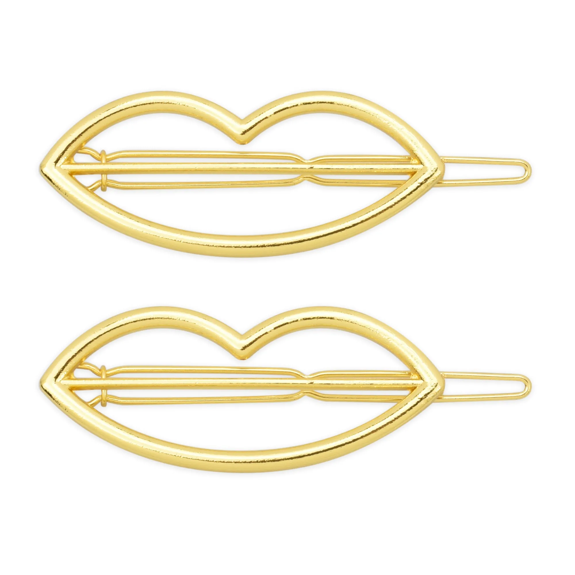 3/4*2 Alloy Lip Hair Clip hair slide clip Minimalist Hair Barrette Geometric Hair Accessory 5pcs 102913