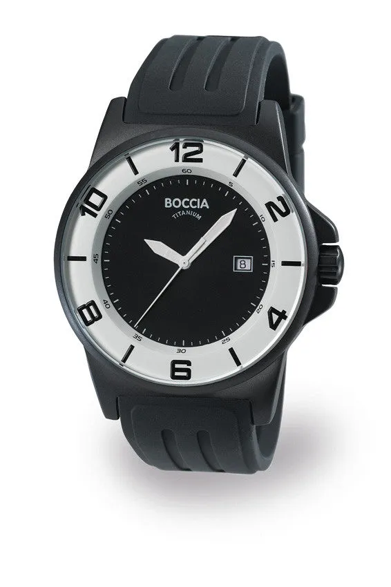 3535-11 Mens Boccia id. Titanium Watch