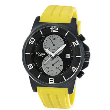 3777-12 Mens Boccia id. Titanium Watch