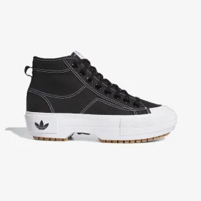 Adidas Originals | WMN'S NIZZA TREK SHOES  { CORE BLACK/CLOUD WHITE/GUM