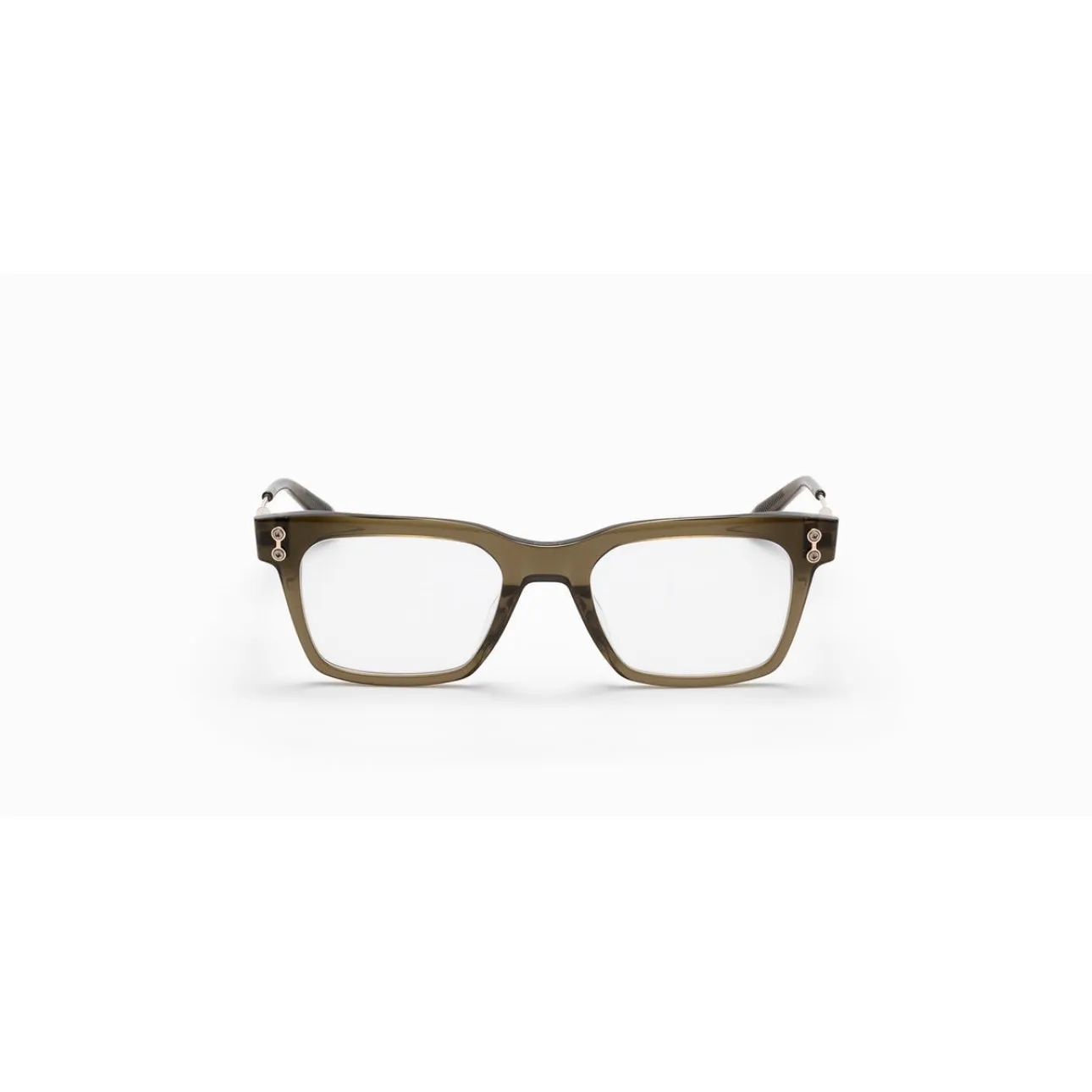 Akoni Kepler AKX-407C 52 Olive Green Gold Optical Frame