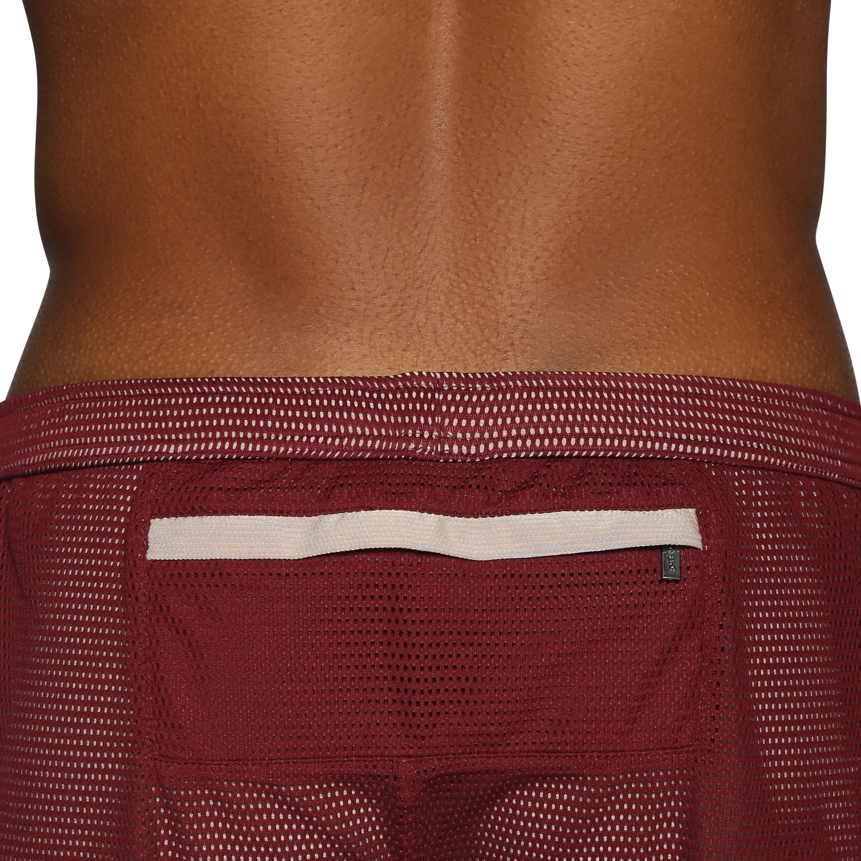 ALL NEW- ACTIONWEAR Burgundy/Oyster Endurance Mesh Sprinter Short