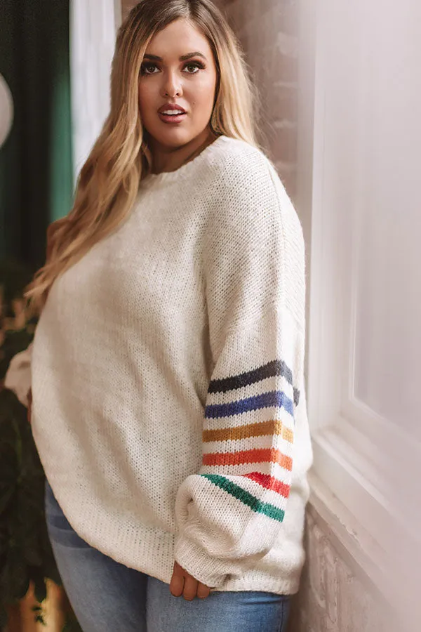 Always By My Side Knit Sweater  Curves