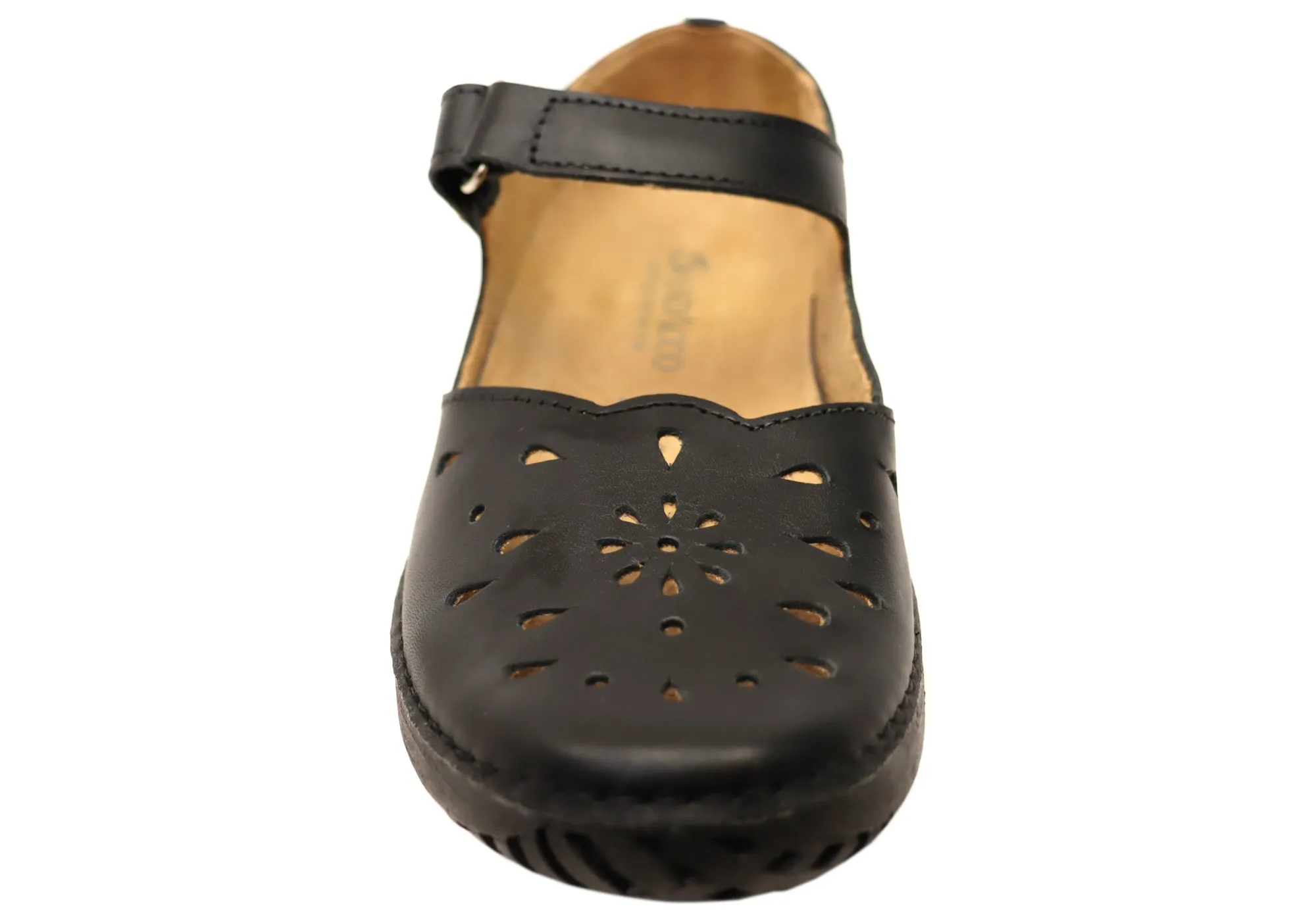 Andacco Dorita Womens Comfortable Leather Shoes Made In Brazil