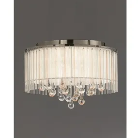 Angelique 6/8Lt Flush Ceiling Light