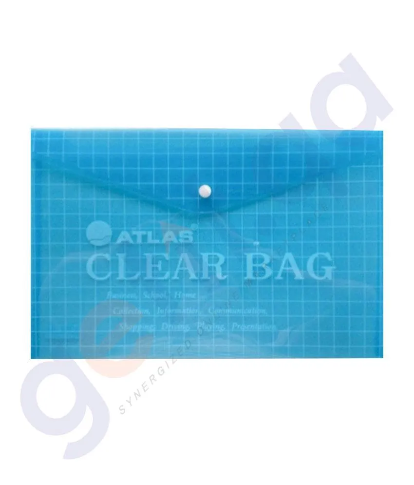 ATLAS DOCUMENT BAG - PACK OF 12