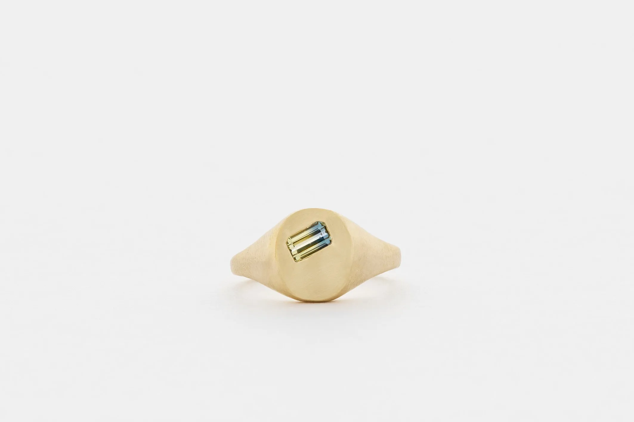 Baguette parti ring