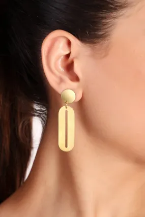 Bhavna earrings, gold - Wholesale