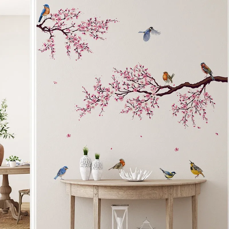 Blossom Flowers Wall Stickers