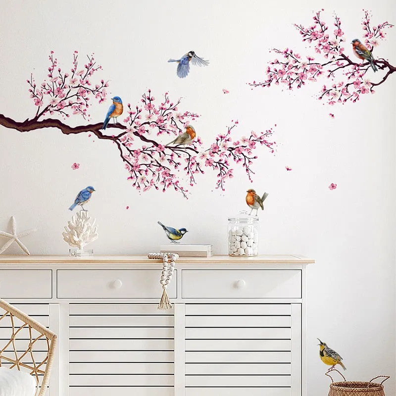 Blossom Flowers Wall Stickers