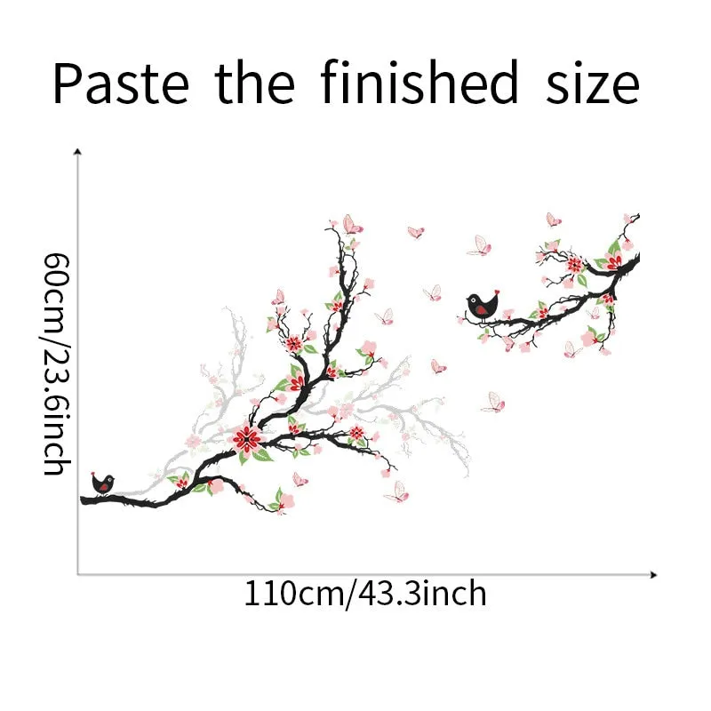 Blossom Flowers Wall Stickers