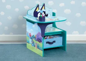 Bluey Chair Desk with Storage Bin