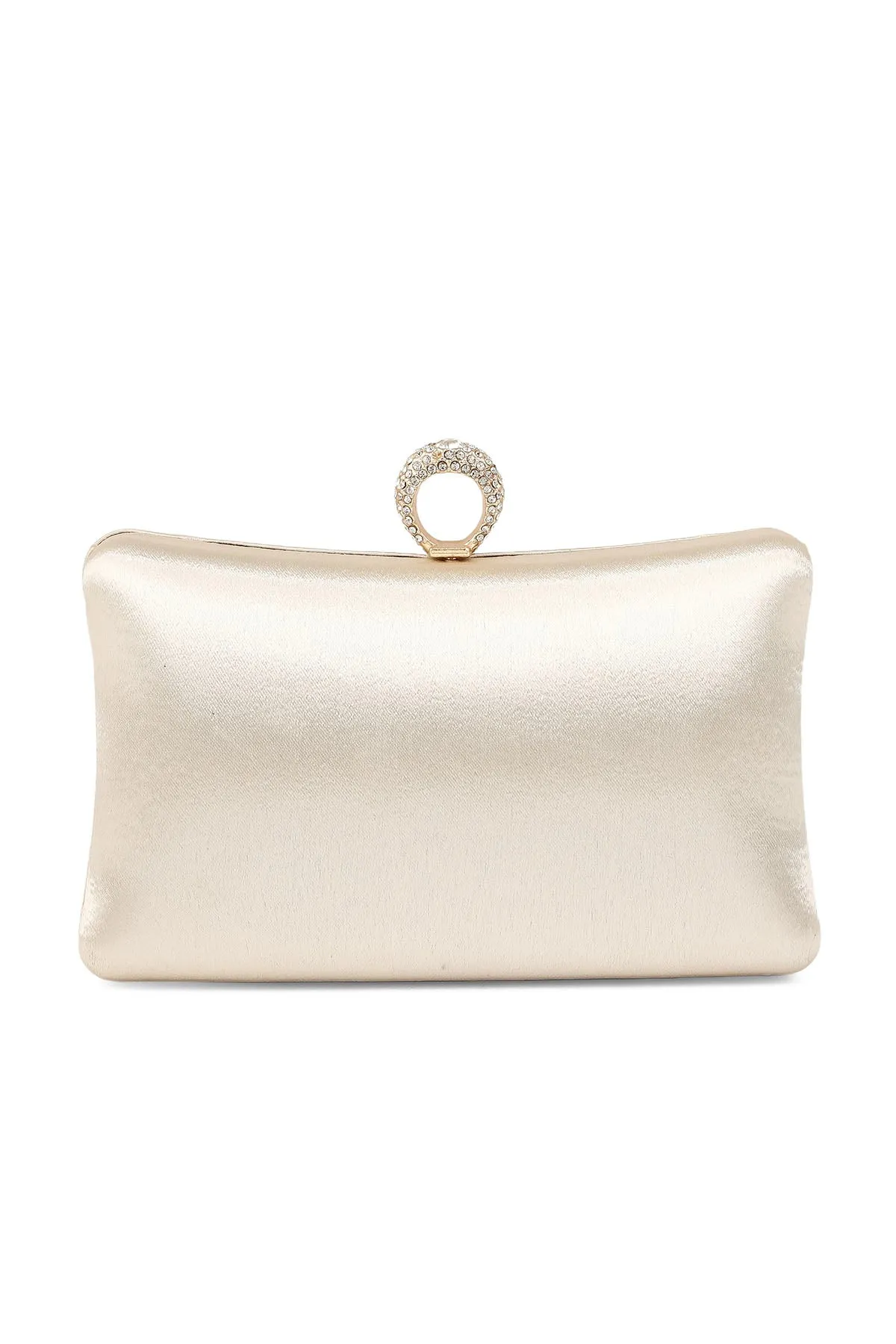 Casual Clutch B21542-Champagne