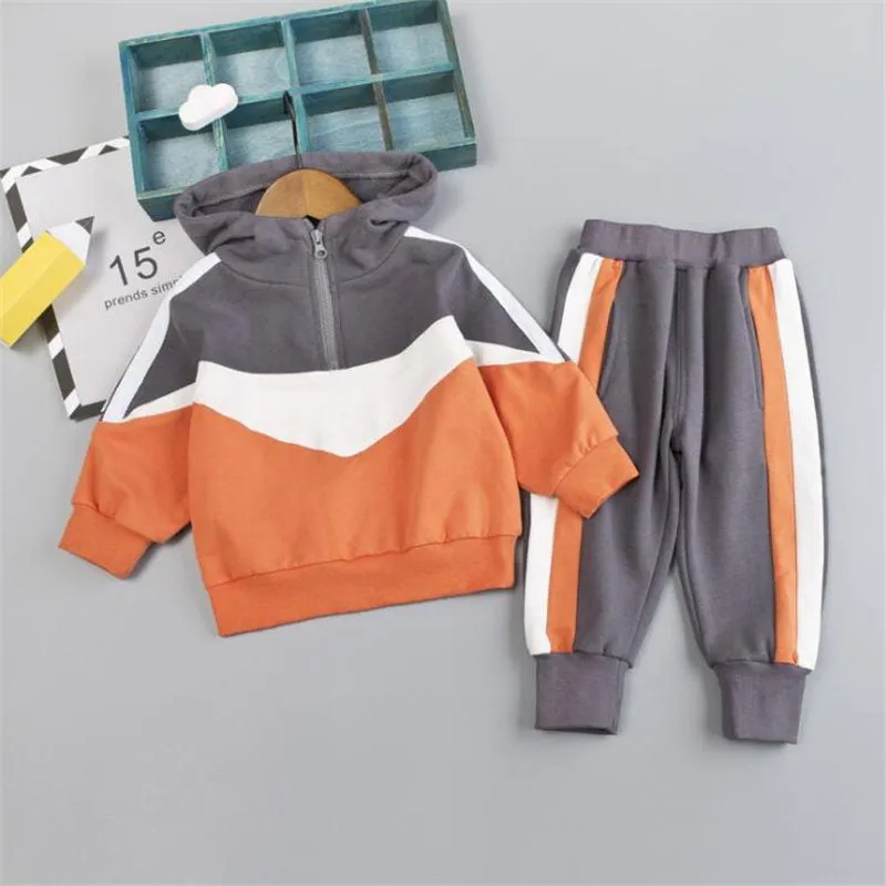 Children Sport Letters Hoodies