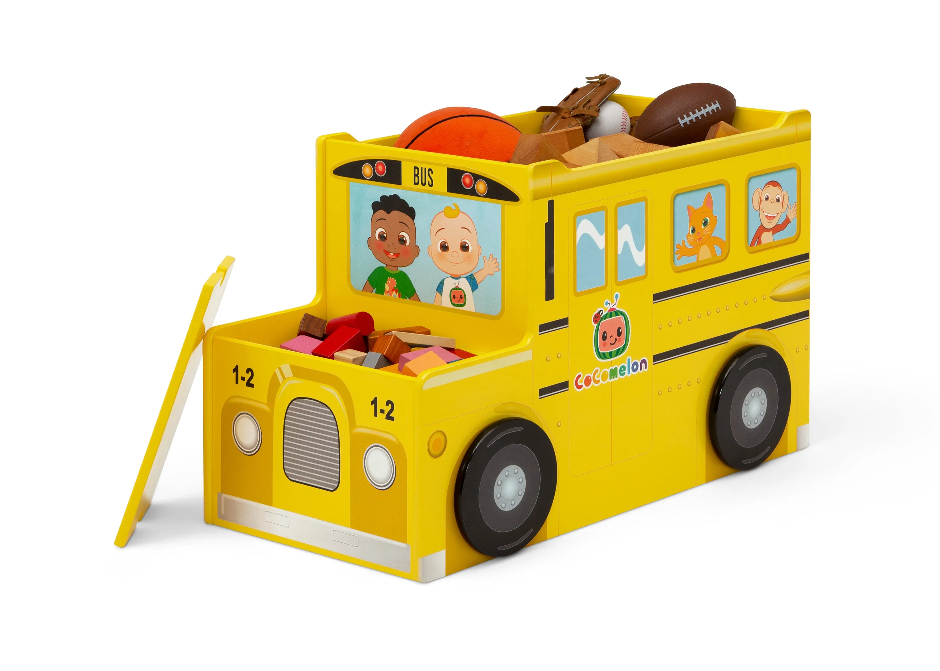 CoComelon School Bus Toy Box