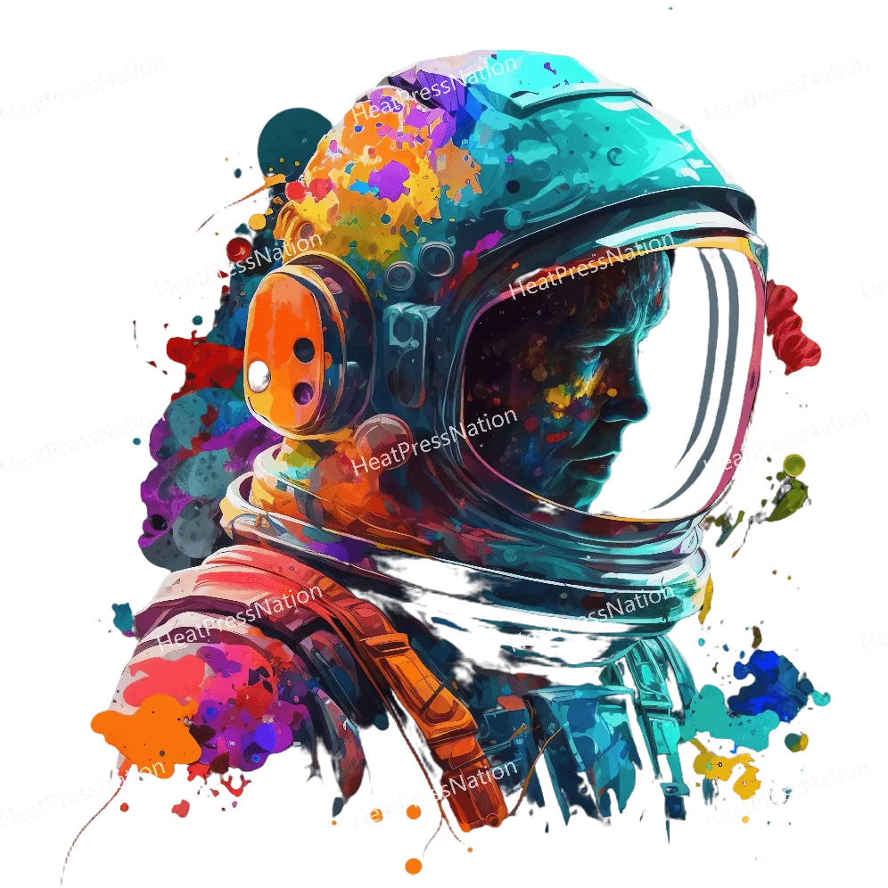 Colorful Astronaut Design