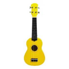 Colorful Ukulele Soprano Yellow