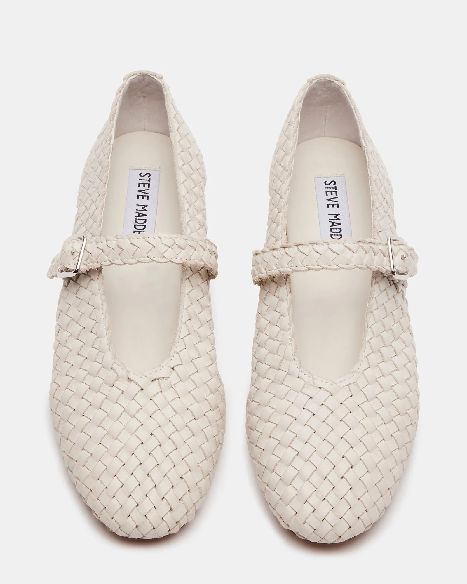 DREAMING WOVEN CREAM LEATHER