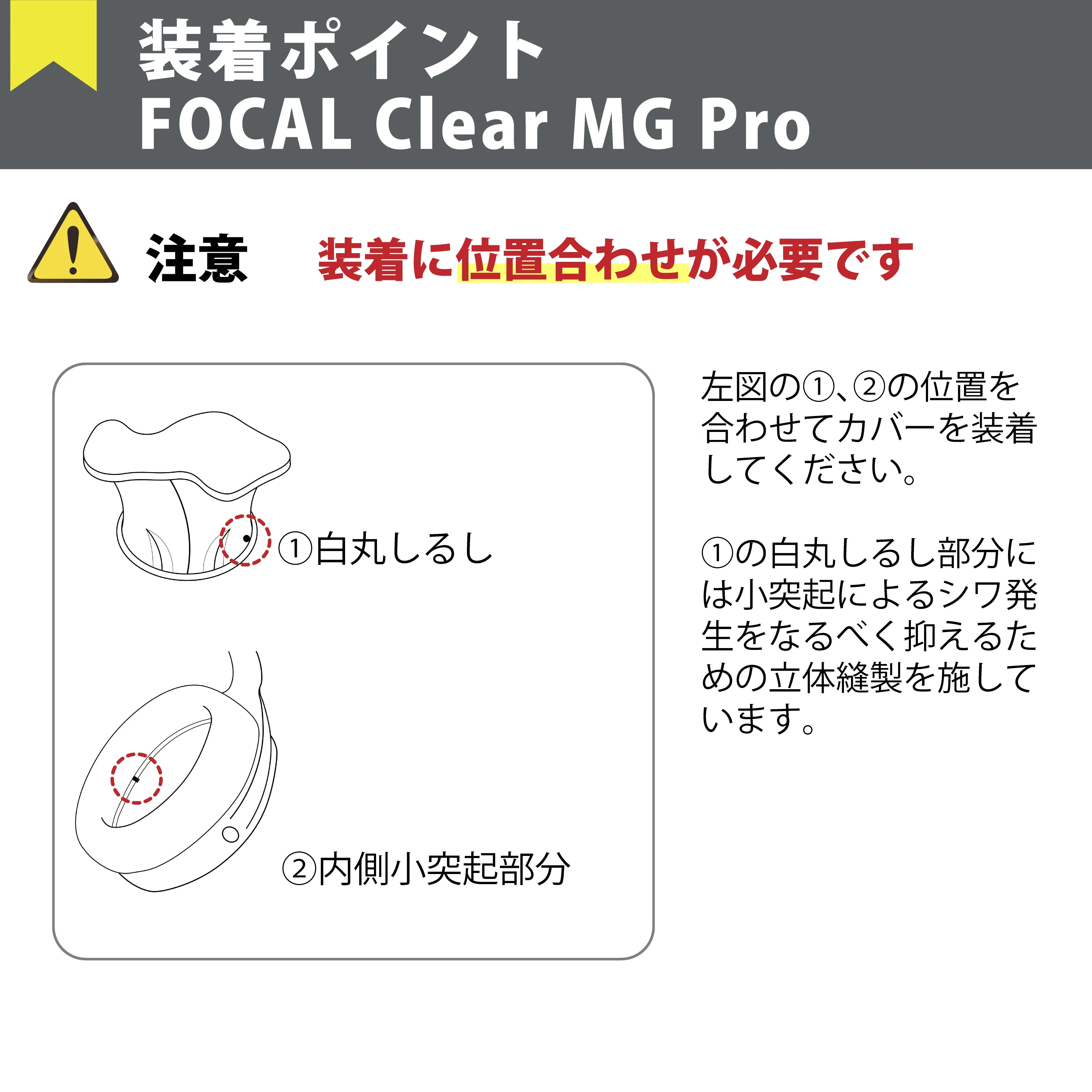 EarTouch Ver2 for FOCAL Clear MG Pro / RED