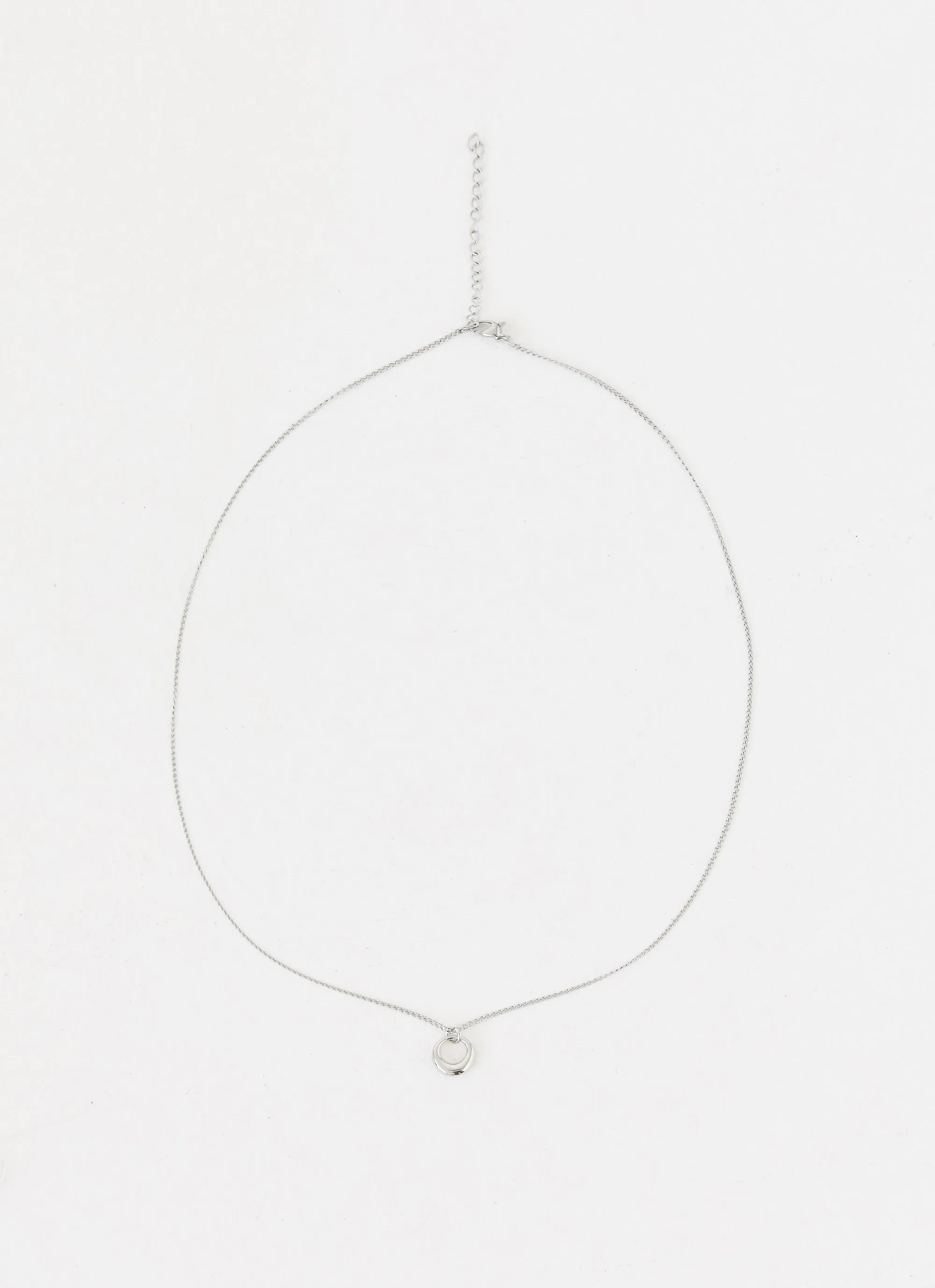 Eulalie Pendant Necklace - Silver