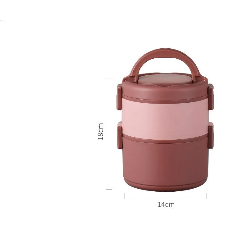 Extra thick stainless steel lunch box