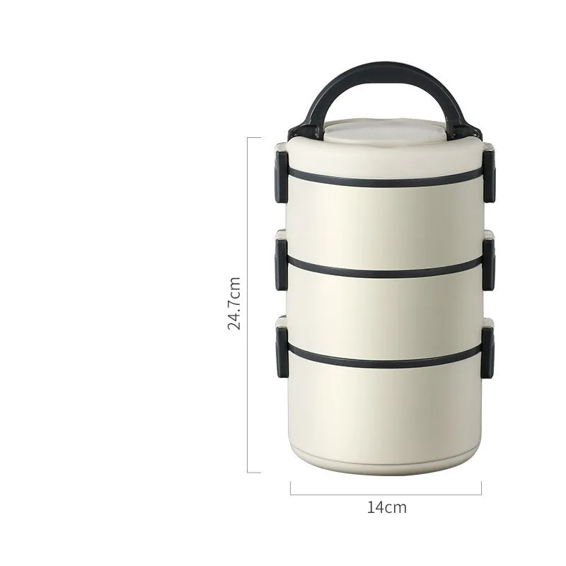 Extra thick stainless steel lunch box