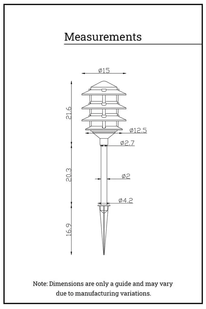 Fallon DIY Garden Spike Light