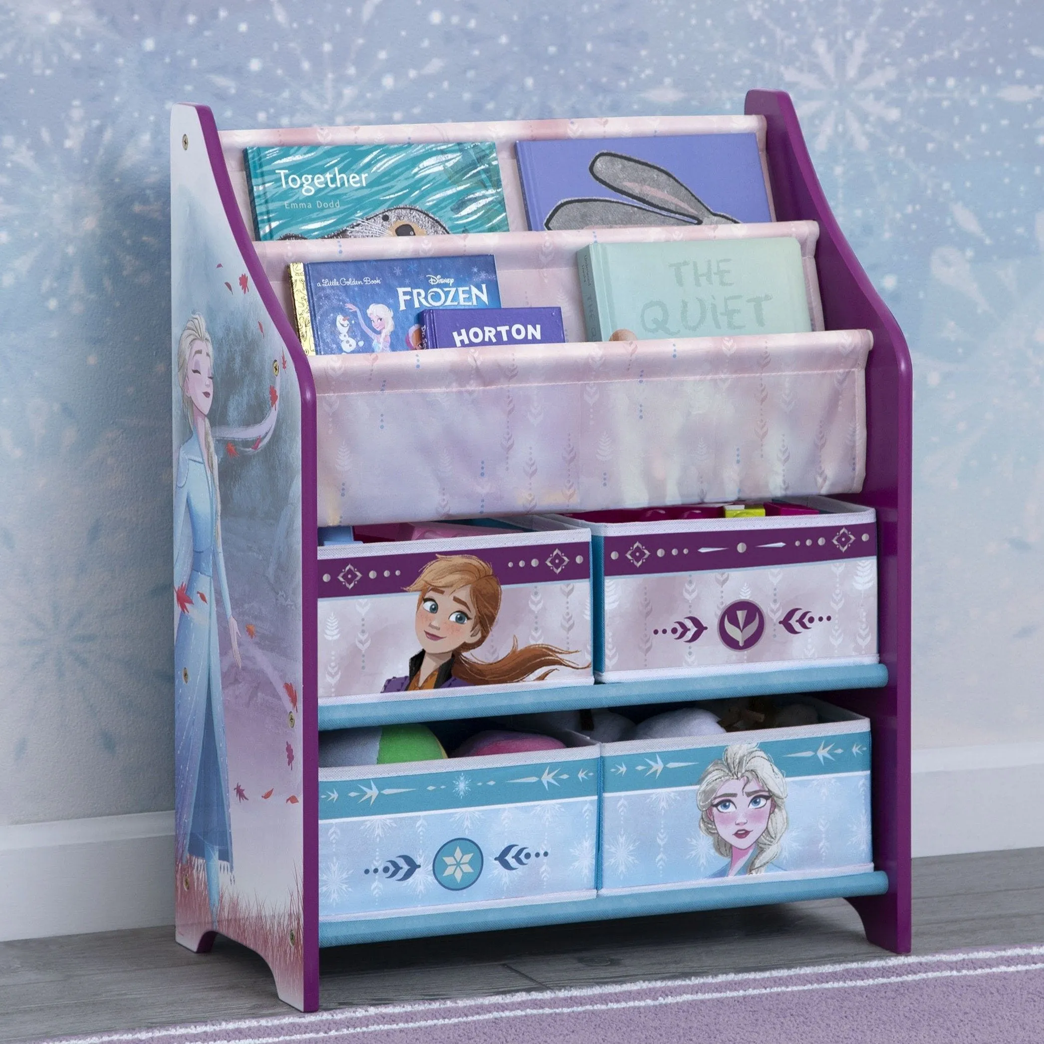 Frozen II Toy and Book Organizer