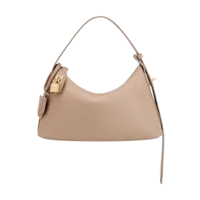 Gold Beige Hobo Bag