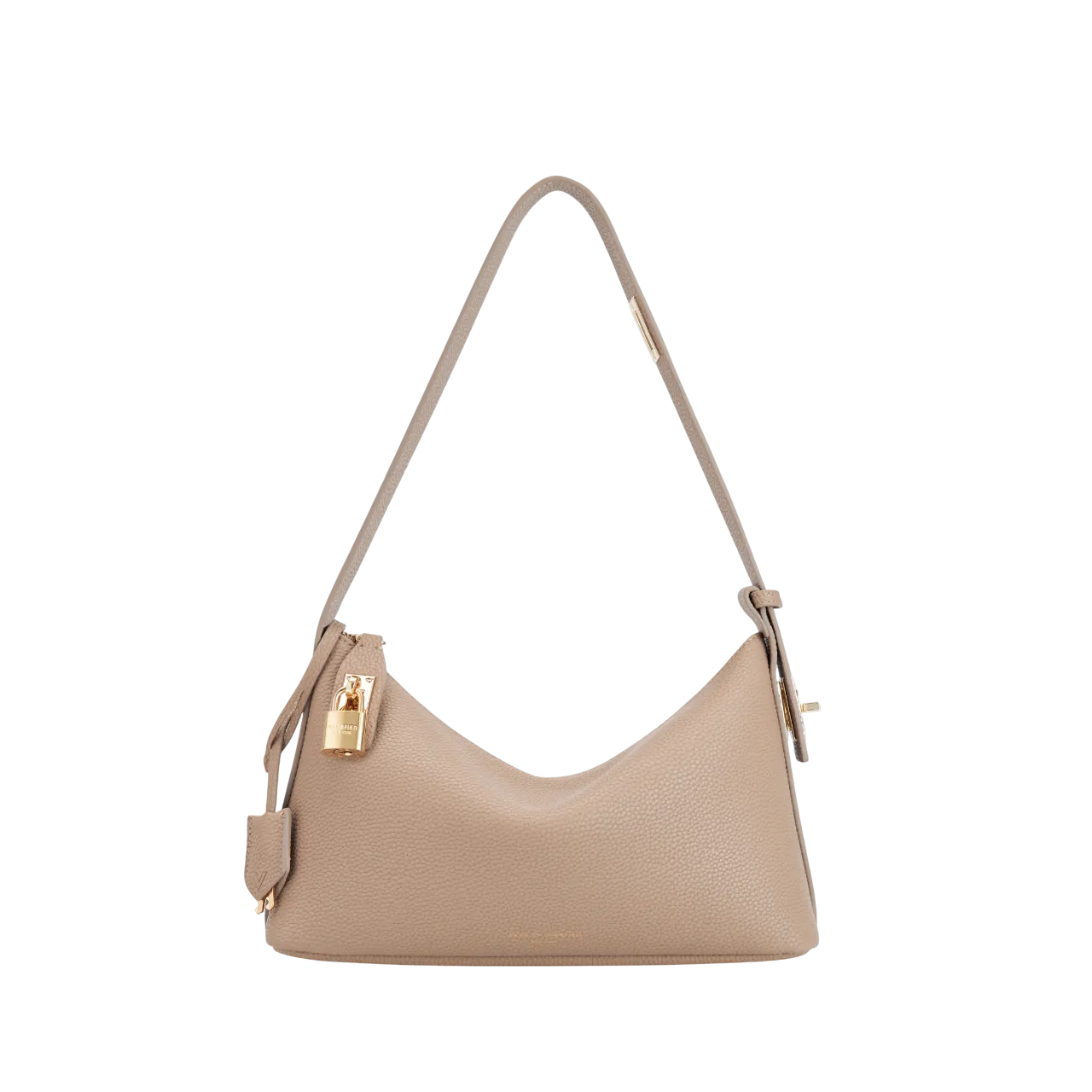 Gold Beige Hobo Bag