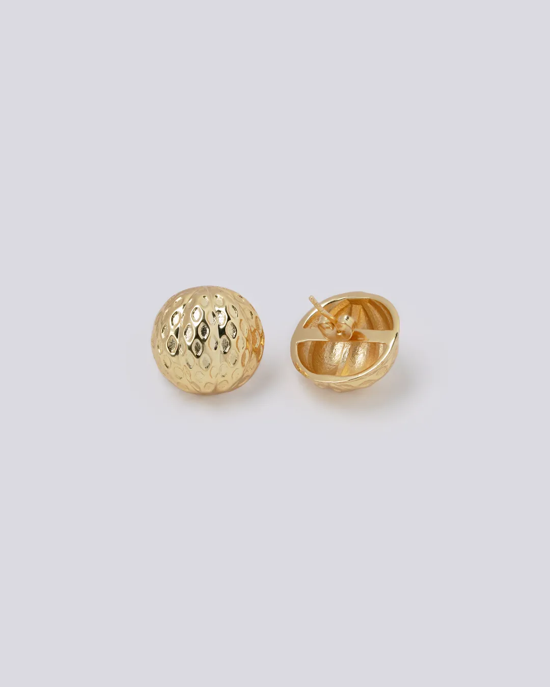 Golden Walnut Earrings