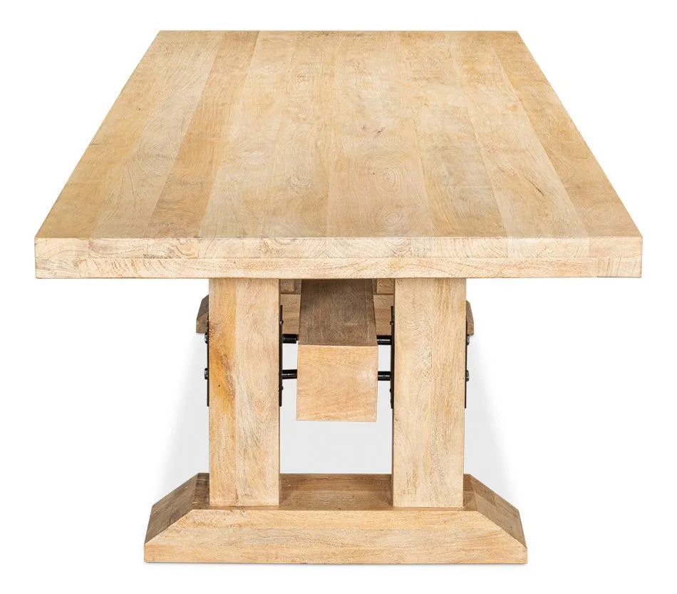 Goldies Railroad Trestle Dining Table