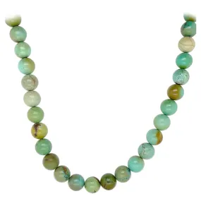 Green Turquoise Bead Necklace