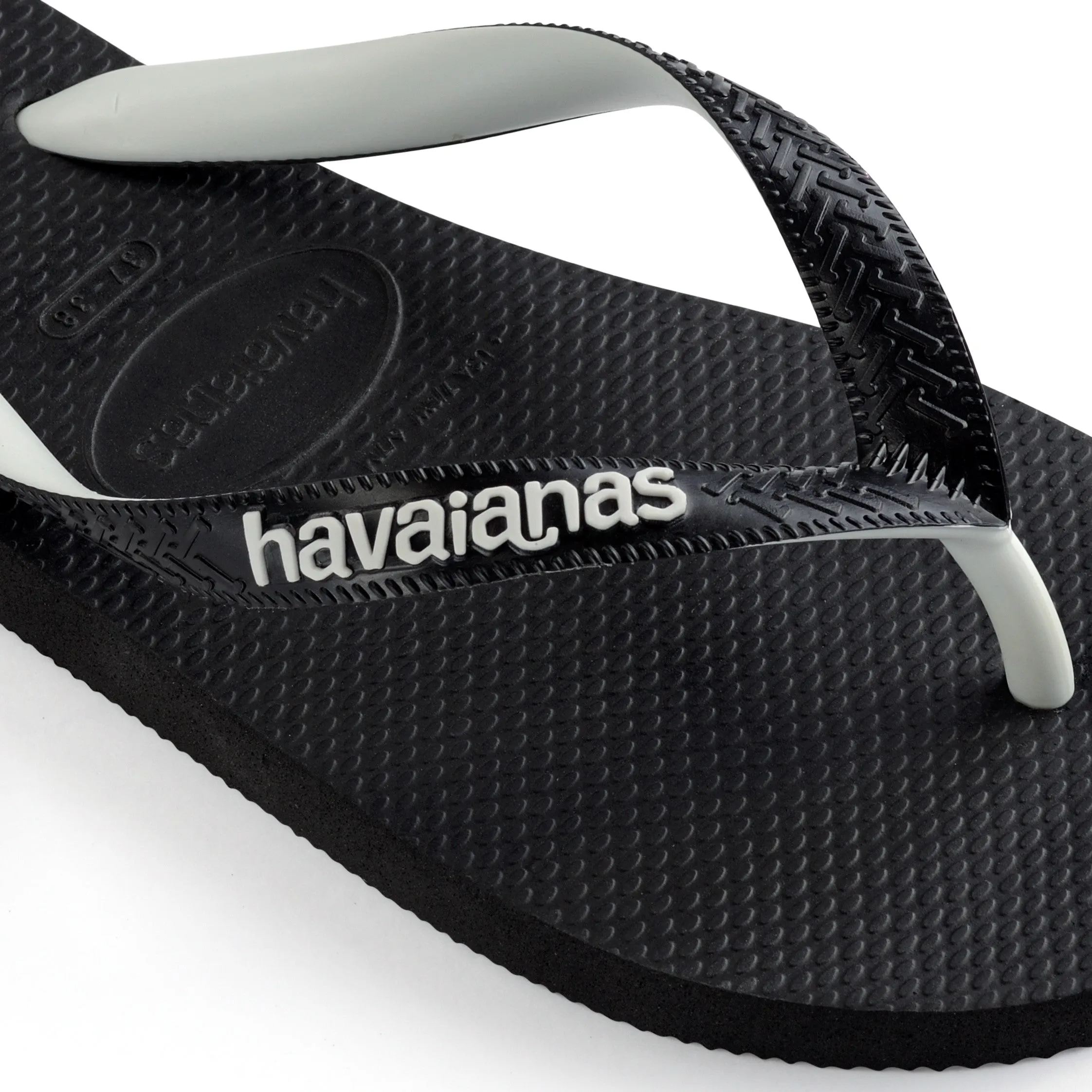 Havaianas Top Mix Flip Flops - Black/Black