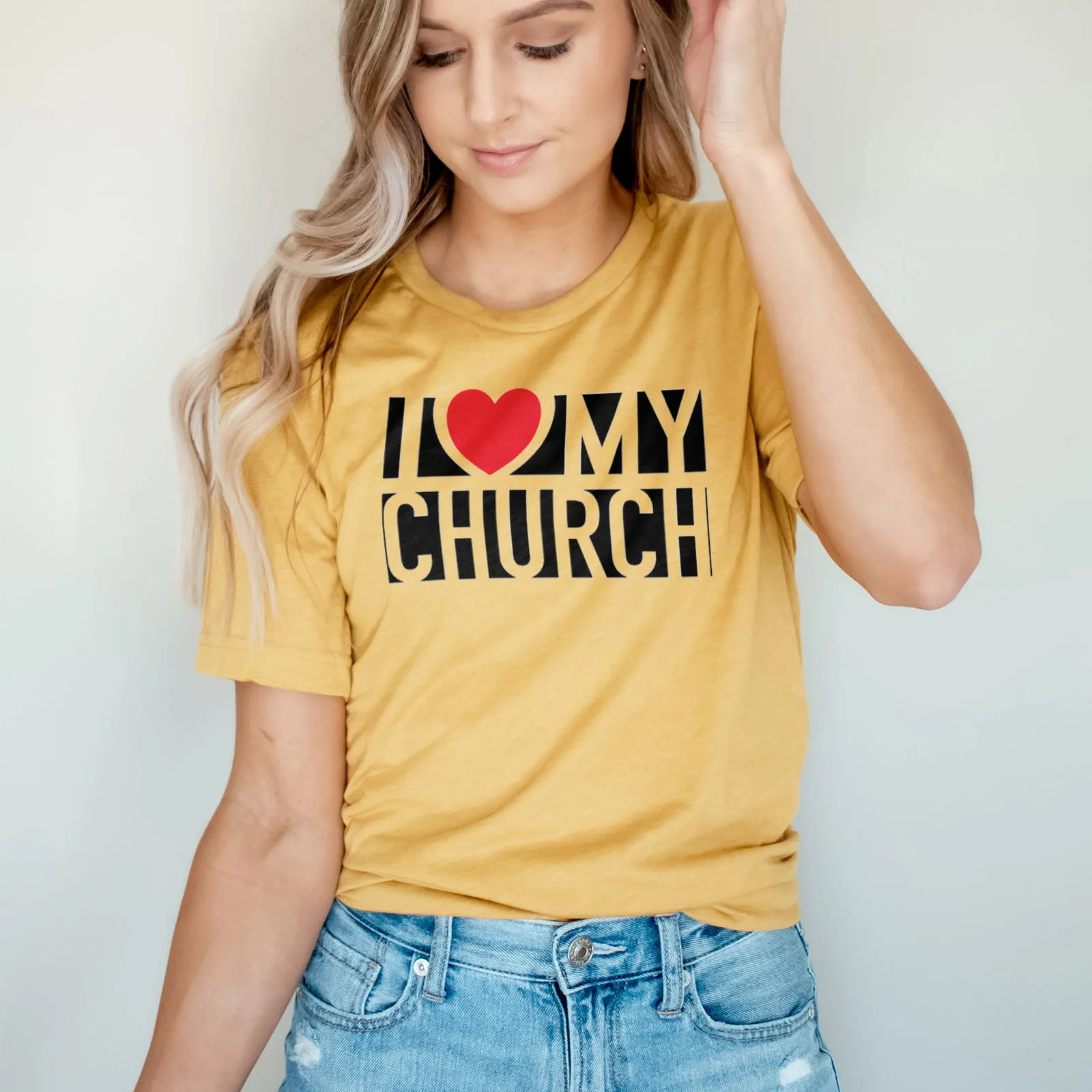 I Love My Church Tee