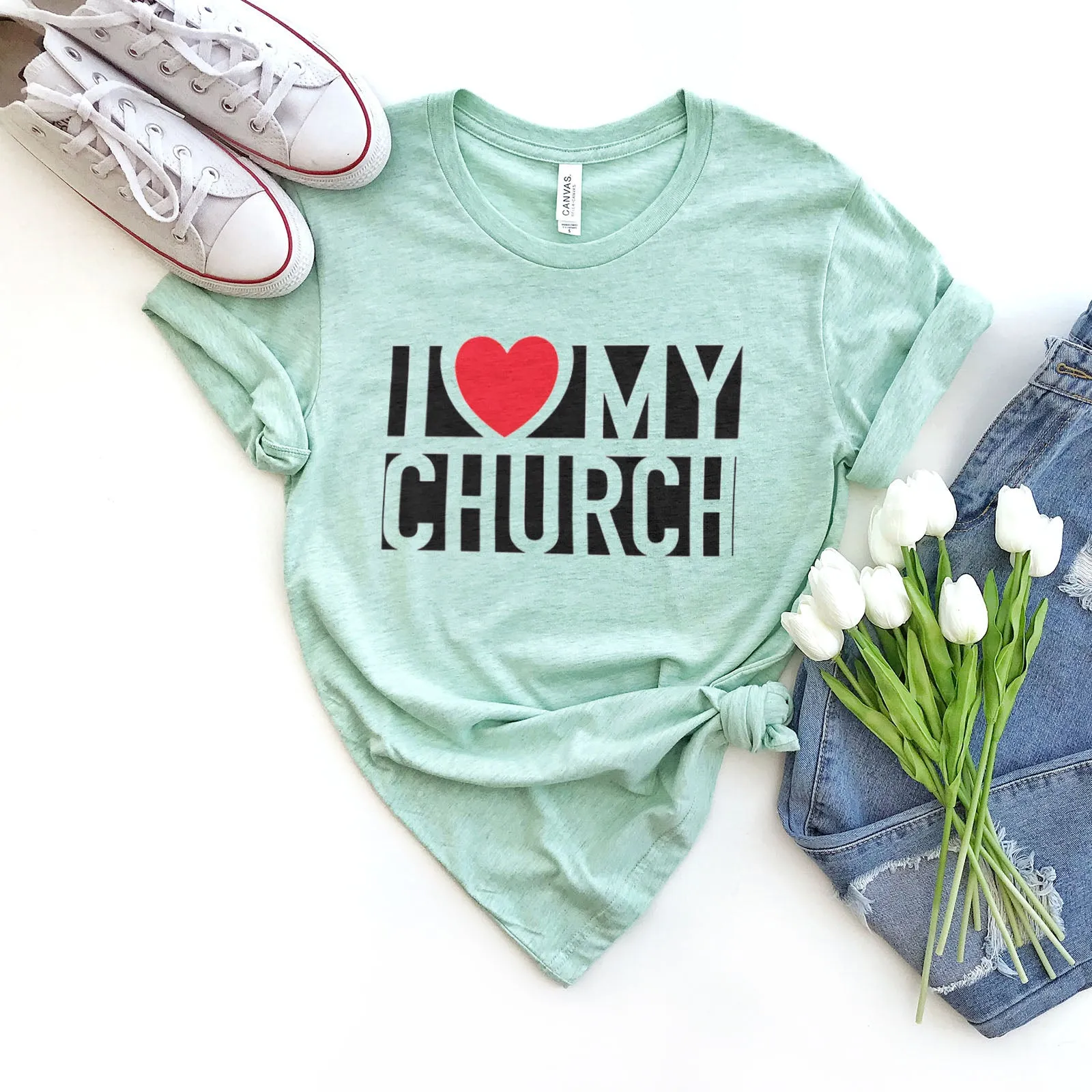 I Love My Church Tee