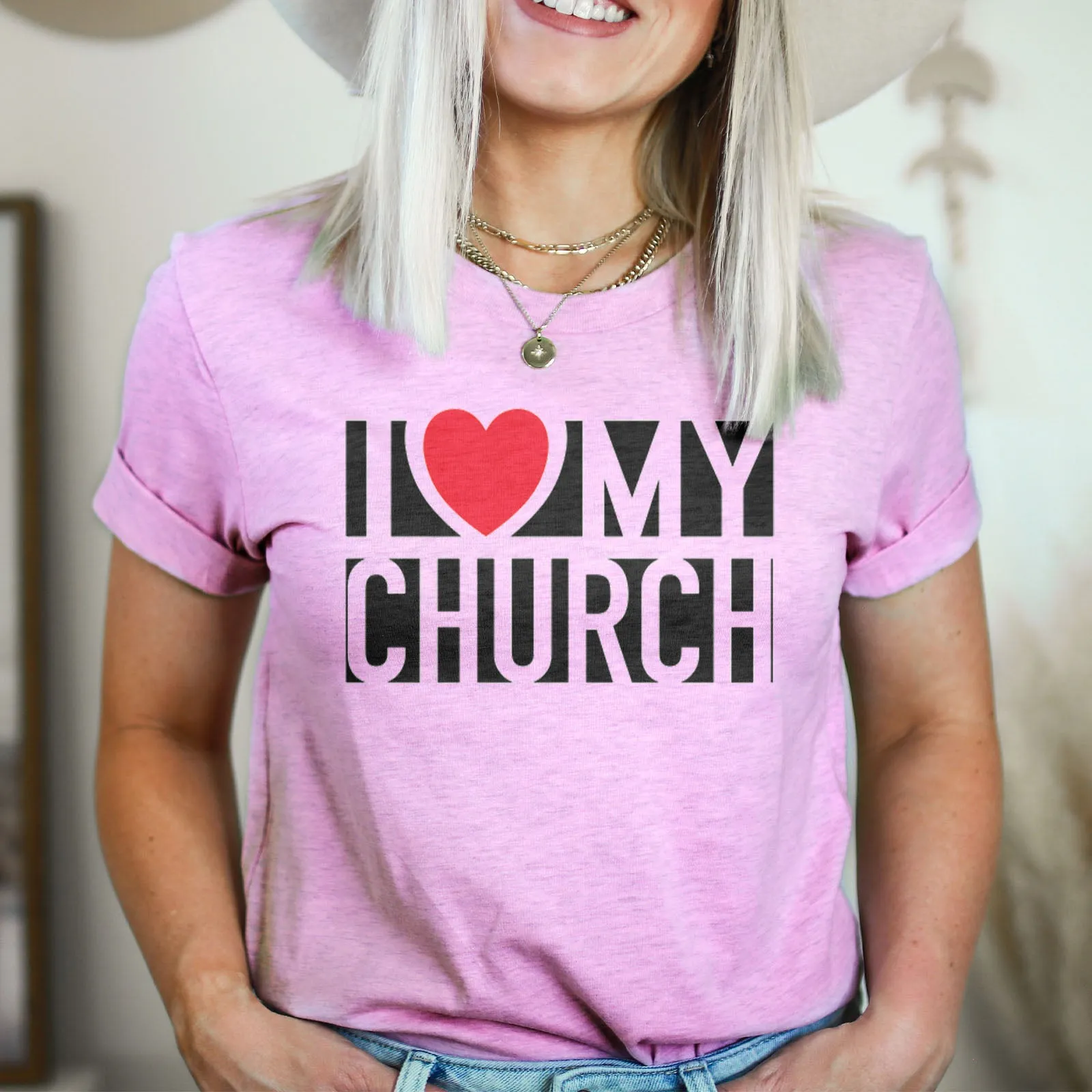 I Love My Church Tee