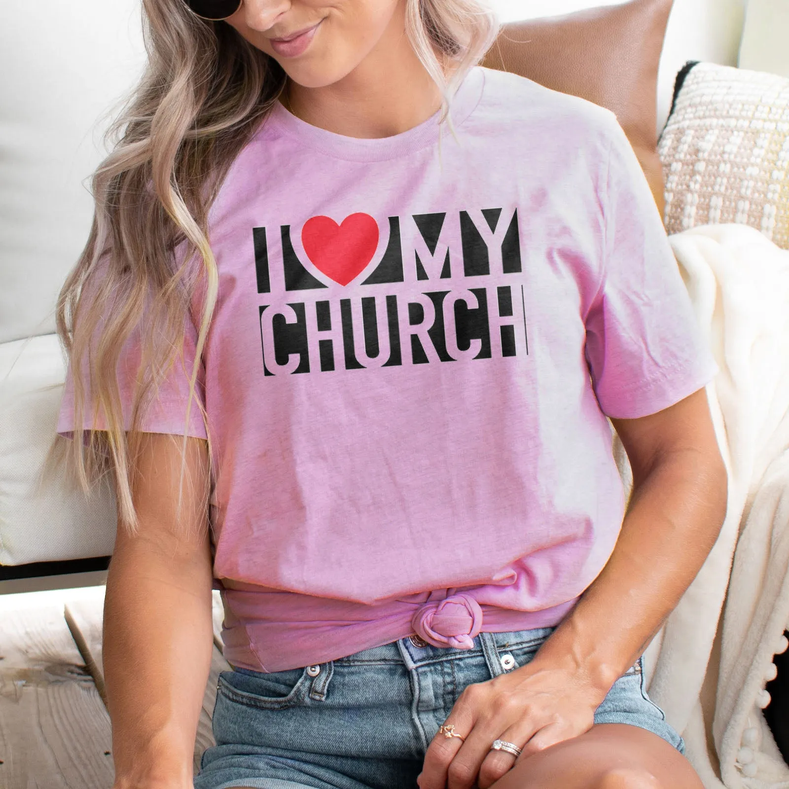 I Love My Church Tee