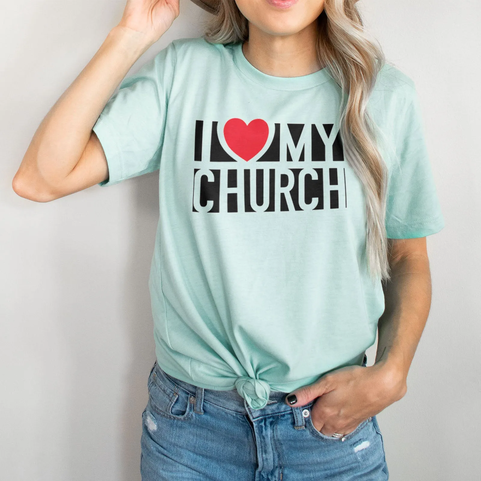 I Love My Church Tee