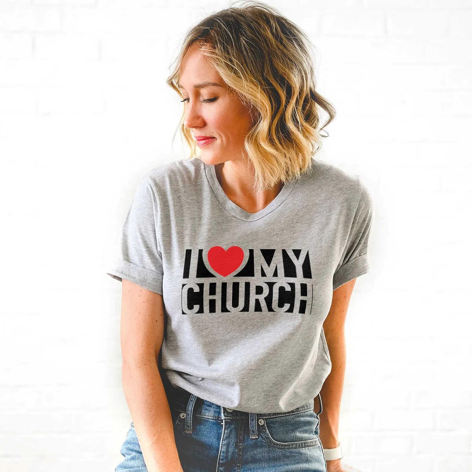 I Love My Church Tee