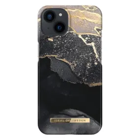 Ideal of Sweden - Fashion Case Golden Twilight Marble for iPhone 13