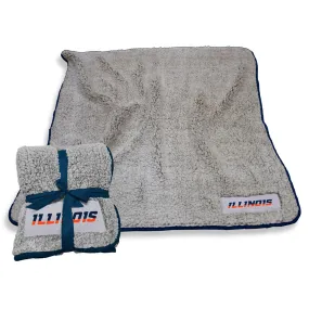 Illinois Fighting Illini Frost Fleece Blanket