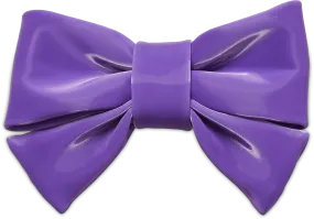 JIBBITZ HYPER PURPLE BOW