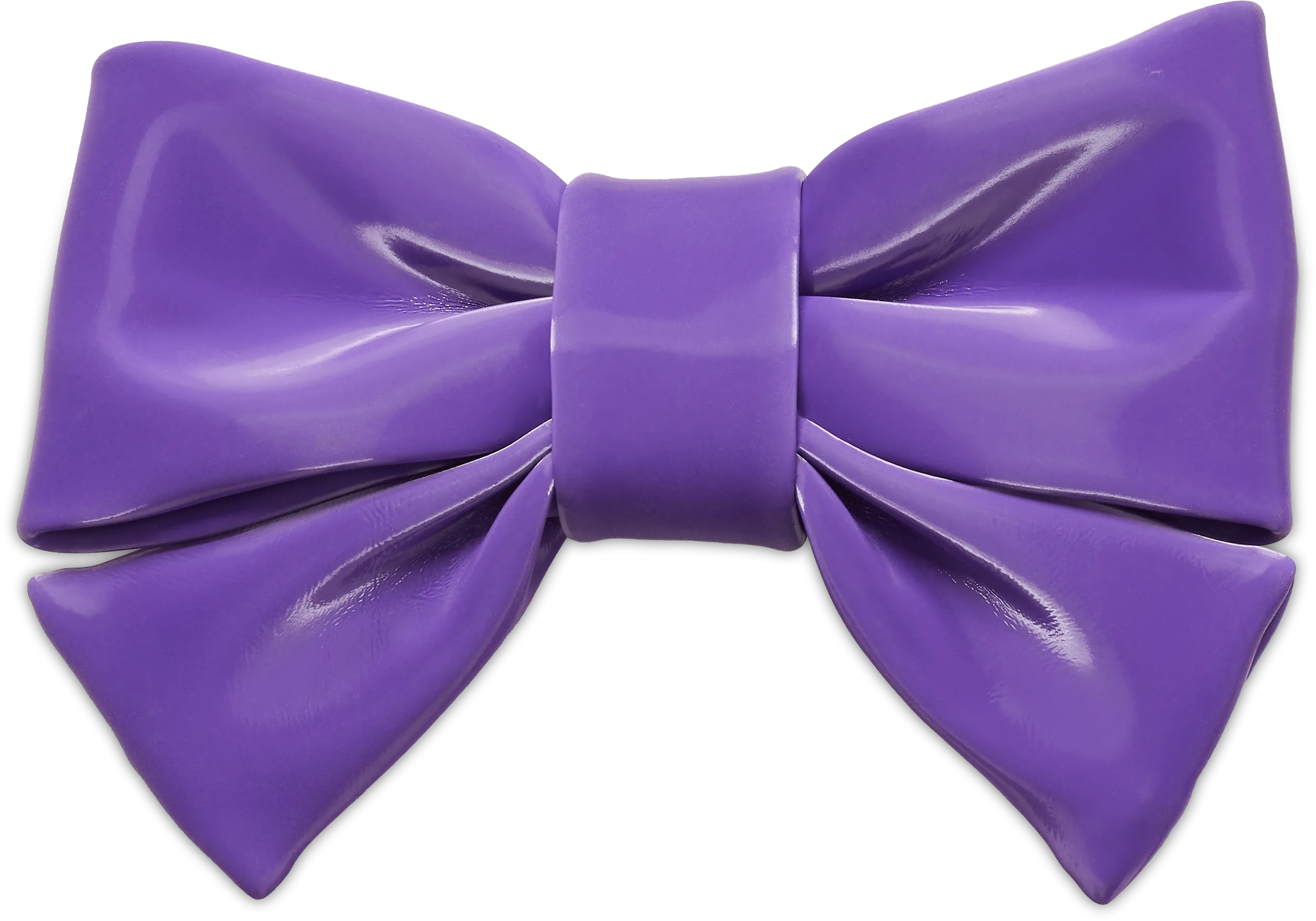 JIBBITZ HYPER PURPLE BOW