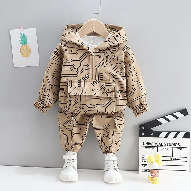 Kids Causal Jacket Tracksuit