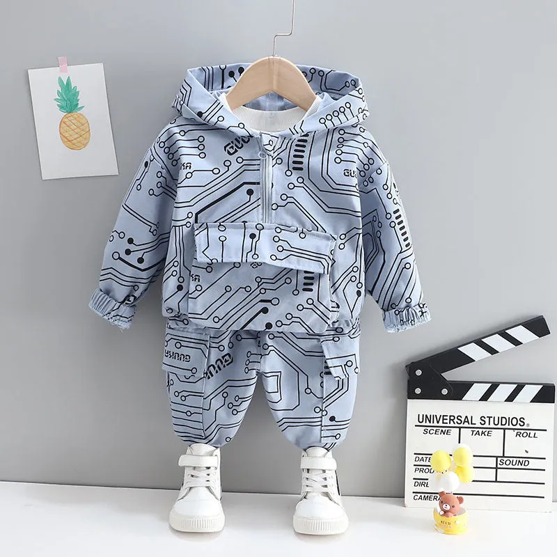 Kids Causal Jacket Tracksuit