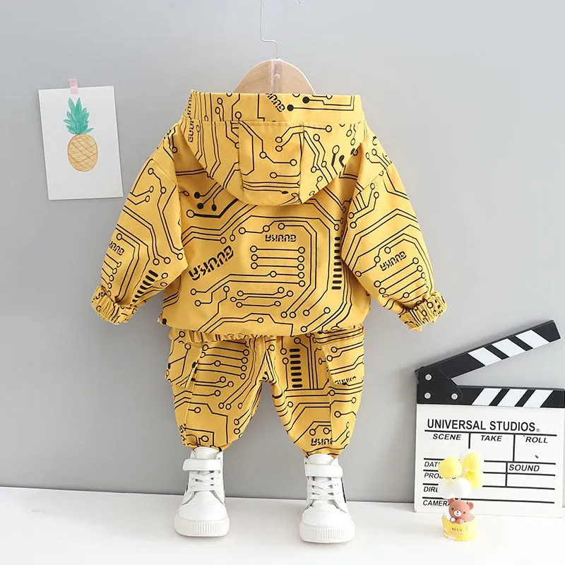 Kids Causal Jacket Tracksuit