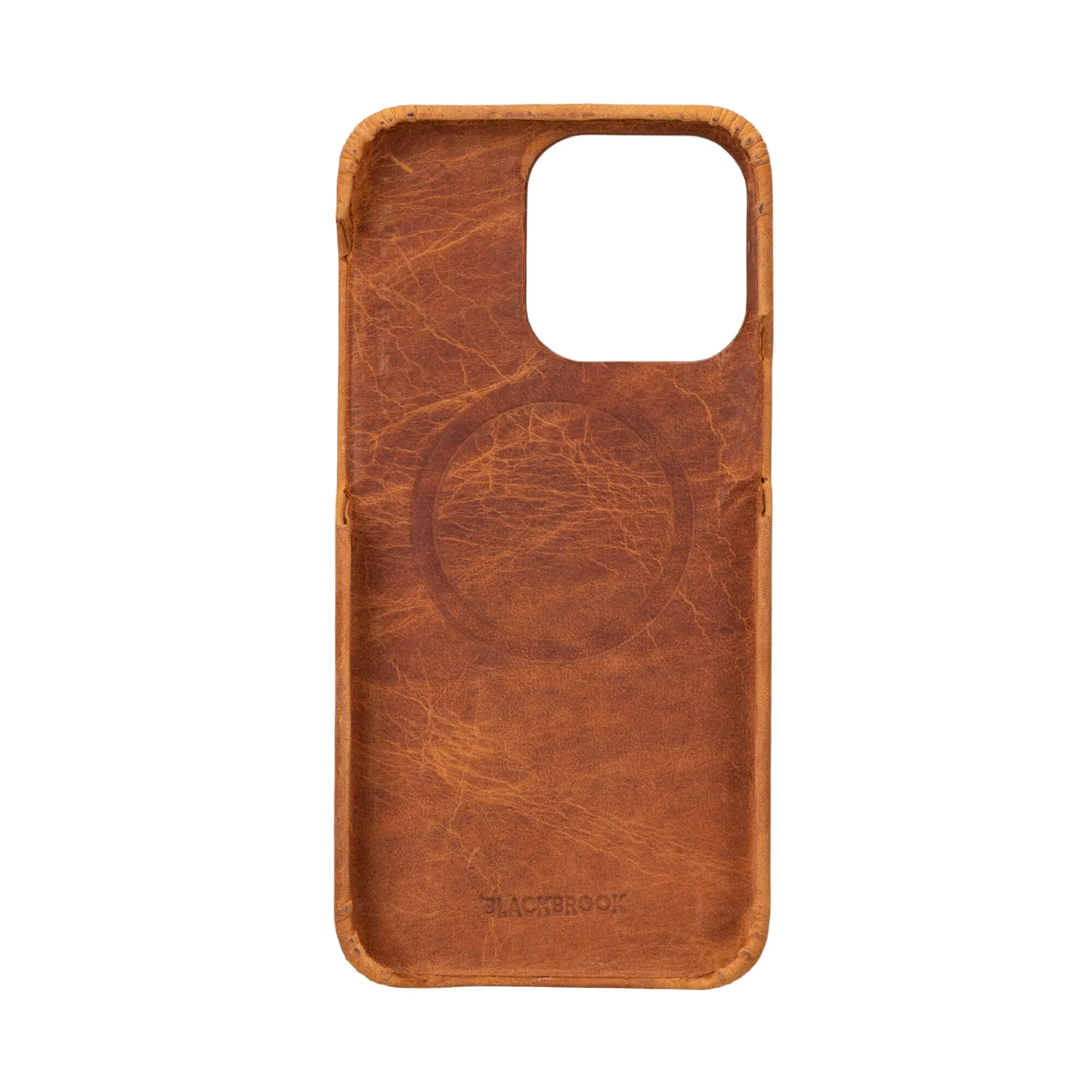 Mason iPhone 14 Pro Case, Golden Brown